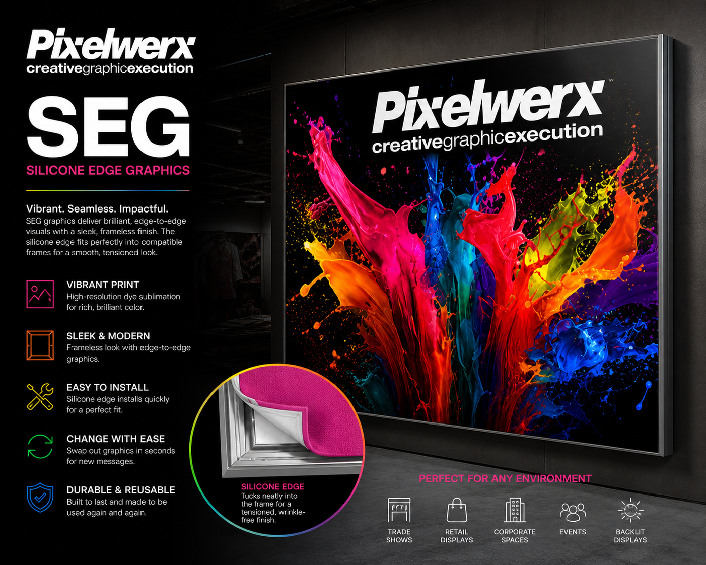 Silicone Edge Graphics